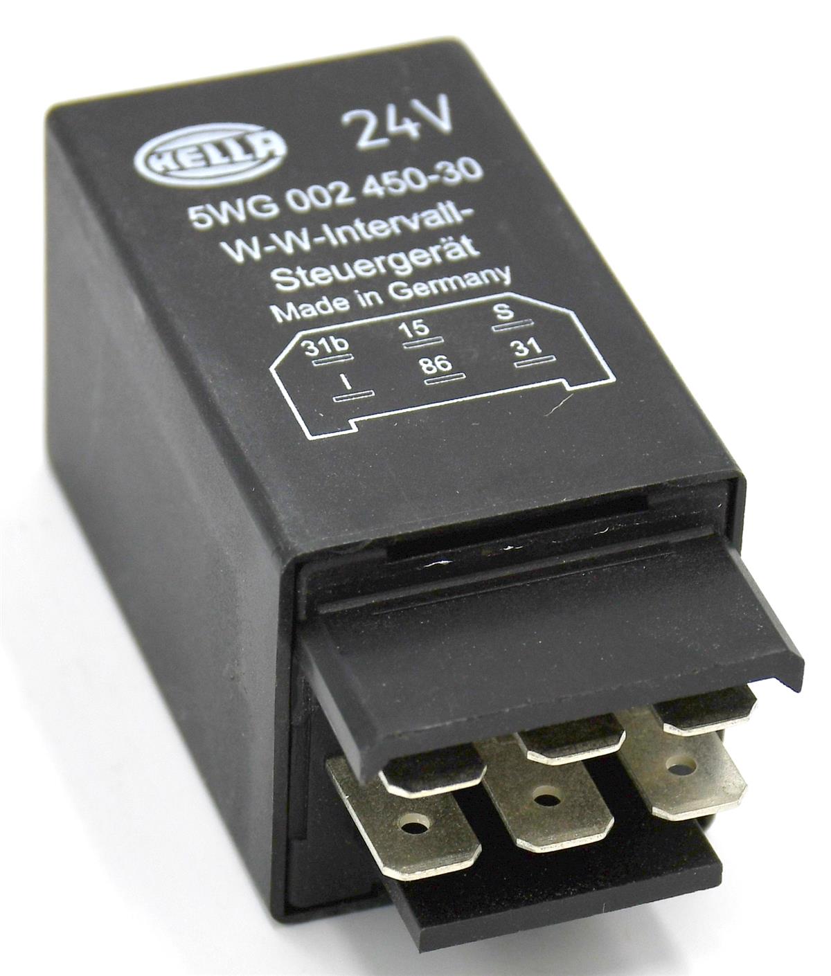 24 Volt 6 Terminal Windshield Wiper Relay FMTV LMTV